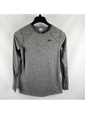 REI Co-Op Shirt Womens Medium Gray Performance Base Layer T-Shirt 101772